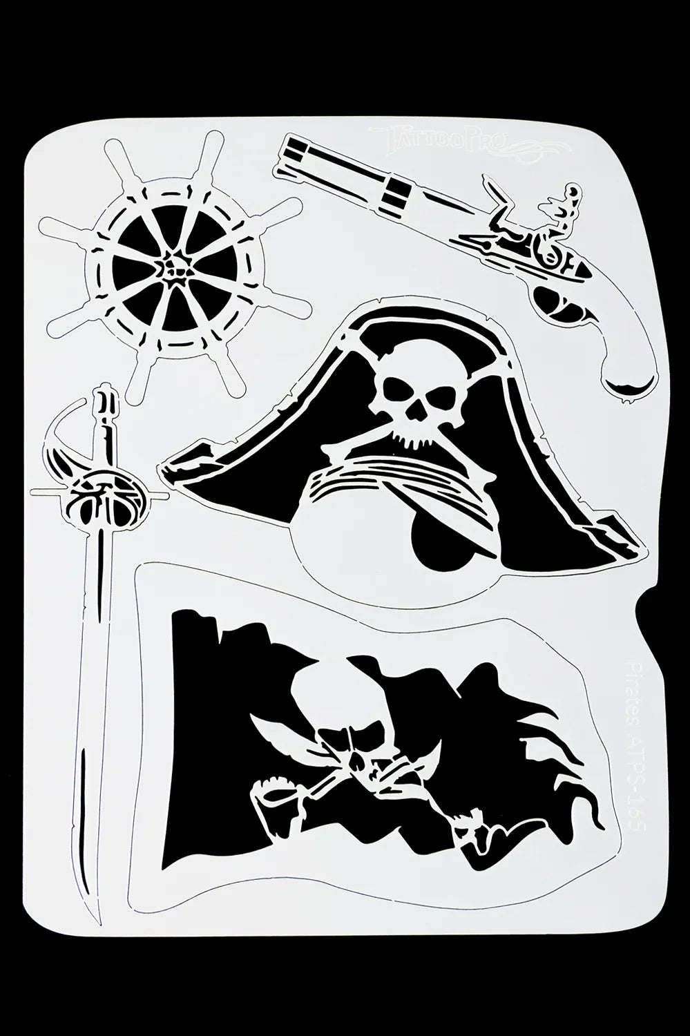 TattooPro Pirates Airbrush stencil