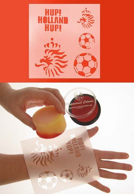 PXP stencil hup holland hup