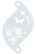 Face paint stencil Superstar Flower power 77008