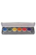Aqua Face- and Bodypaint palette 
Summer Festival 6 colours
139-63.16