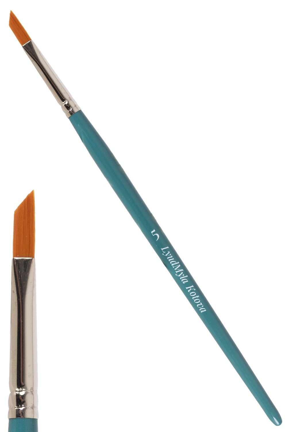 Lyudmyla Tiger stripes brush size 5