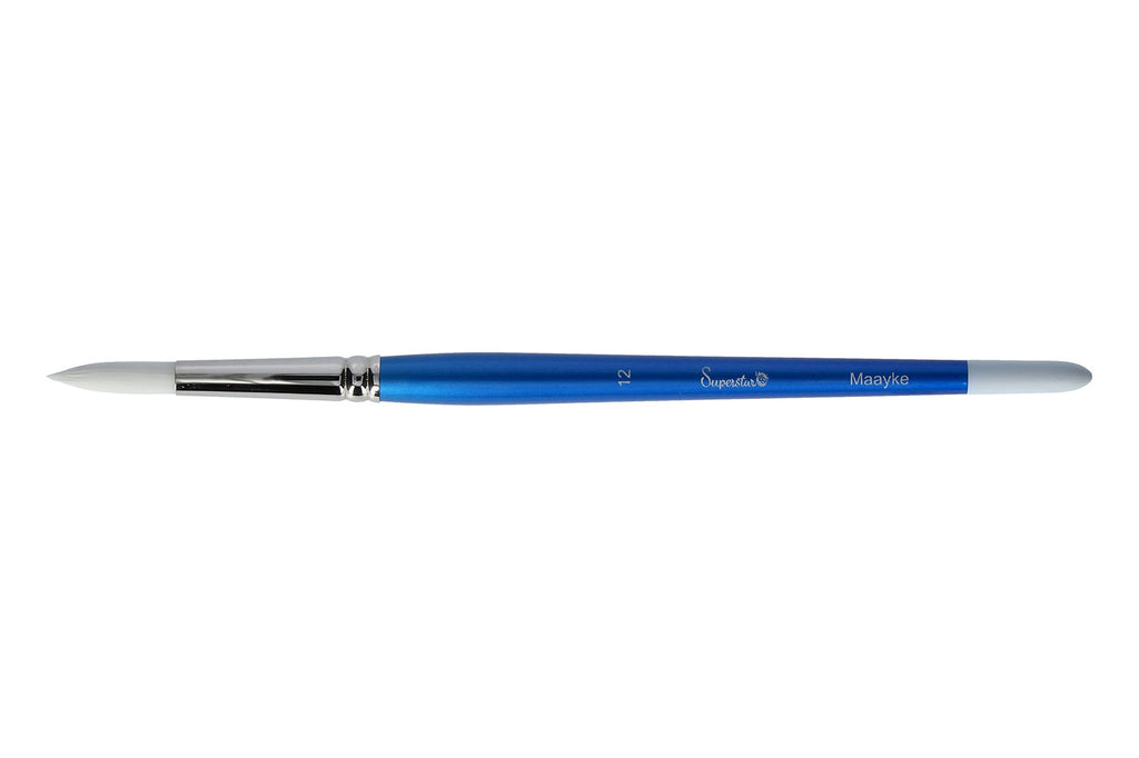 Synthetic Round brush #12 (Maayke) 
139-69.12