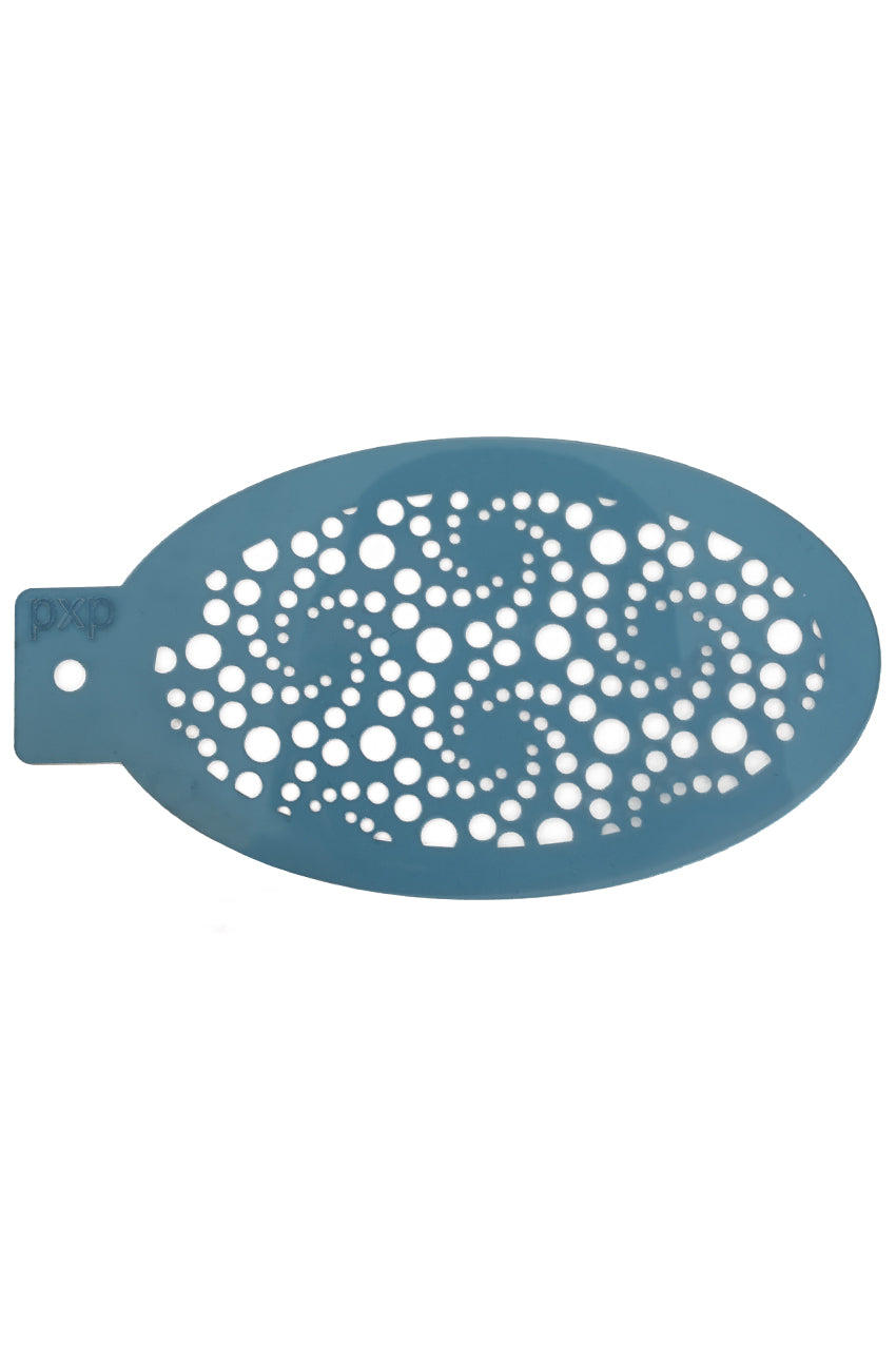 PXP Face paint stencil swirl of dots