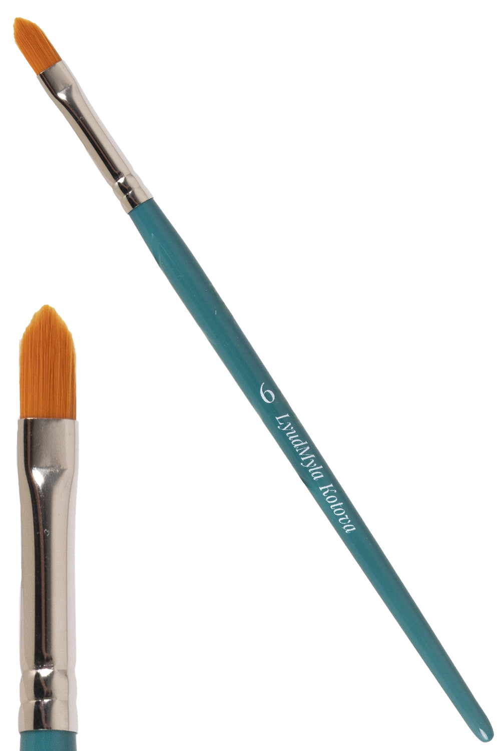Lyudmyla flat petal brush size 6