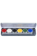 Aqua Face- and Bodypaint 
palette 6 BRIGHT colours 
139-63.1