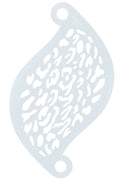 Face paint stencil Superstar Wild beast 77005