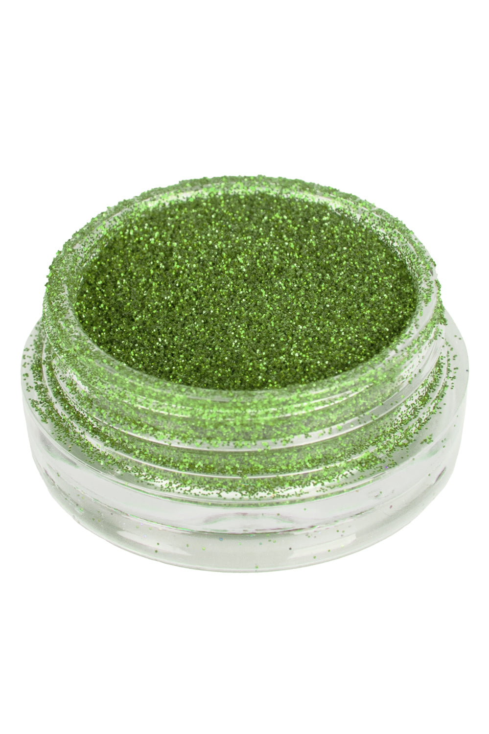 QuickTattoo HOLO glitterpoeder licht groen 3 ml 0.1 mm fijn