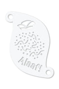 Face Paint Stencil   ALAAF !  77087