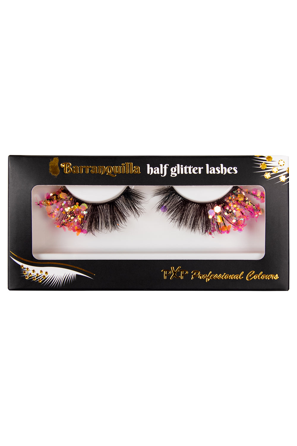 PXP Candy Fluoriserend glitter wimpes Barranquilla stijl