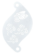 Face Paint Stencil BUTTERFLIES 77075