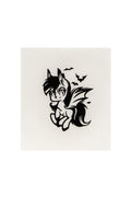 Quick Tattoo Glittersjabloon Halloween Pony