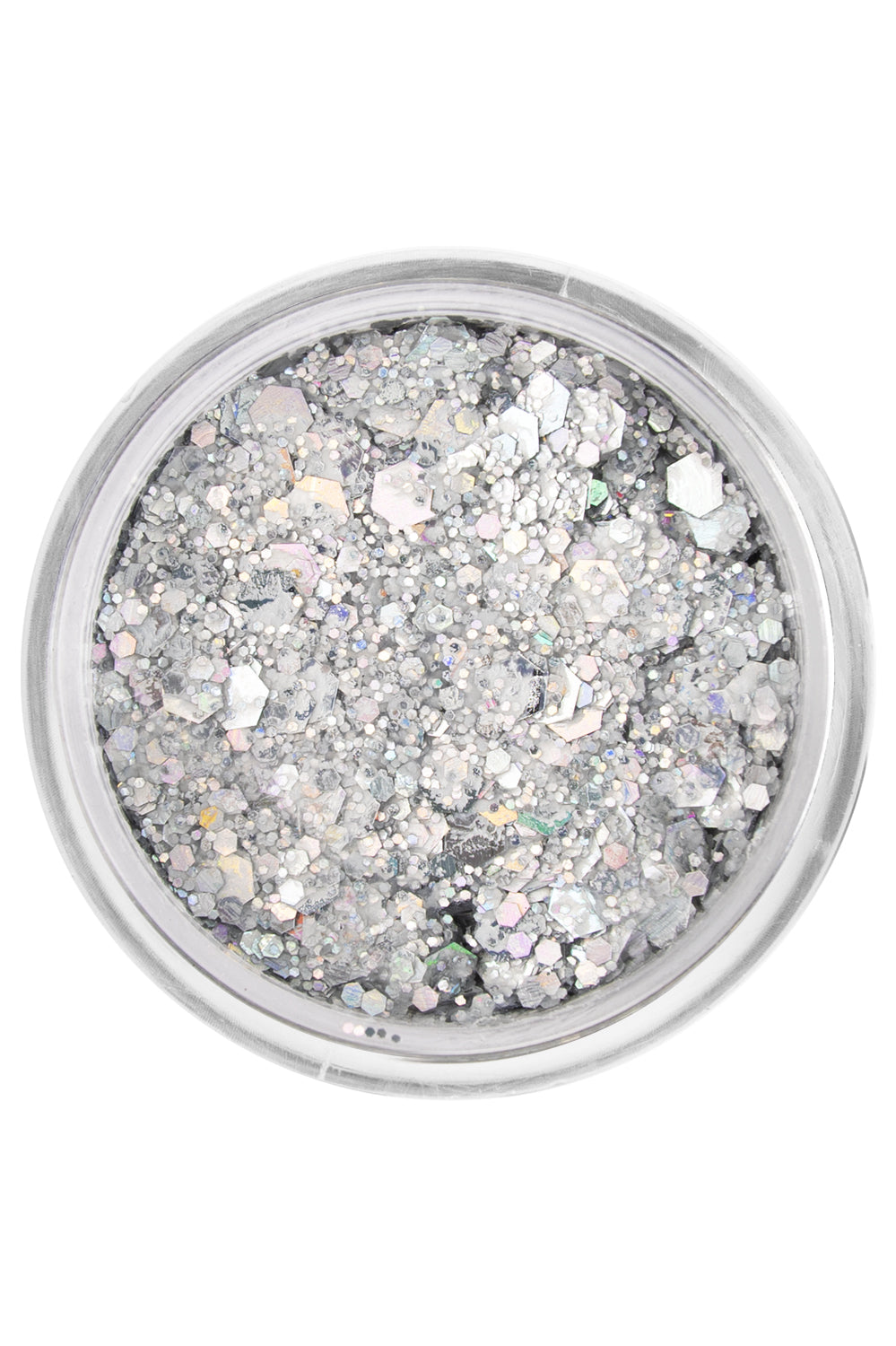 PXP pressed chunky glitter cream lucky silver 10 ml