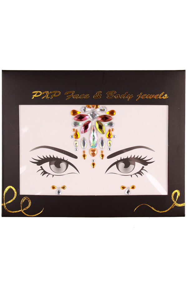 PXP Face & Body jewel Golden Chandelier