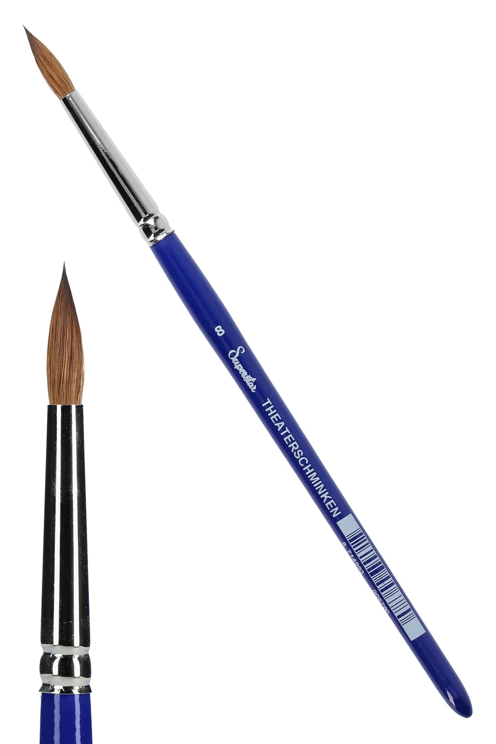 Sable hair brush round 8 139-67.8