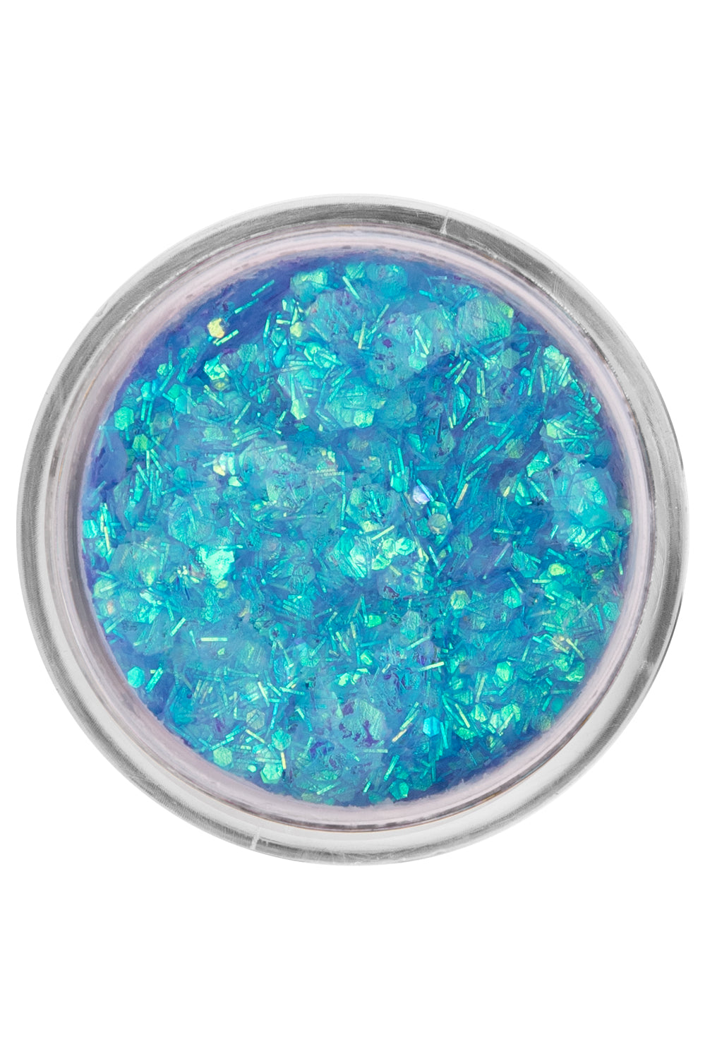 PXP pressed chunky glitter cream blue lagune 10 ml